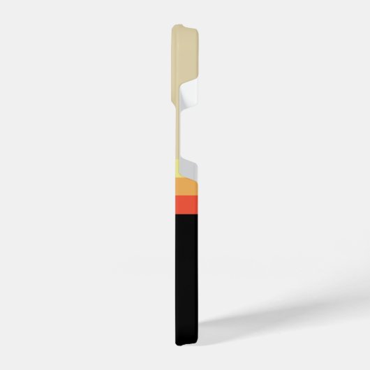 Retro 70s Coloured Palette iPhone Hoesje (Linkerkant)