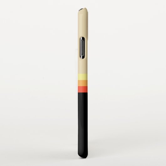 Retro 70s Coloured Palette iPhone Hoesje (Rechterkant)