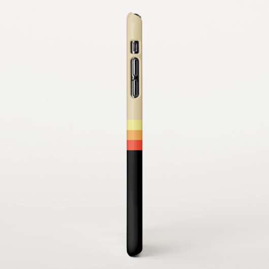 Retro 70s Coloured Palette iPhone Hoesje (Linkerkant)