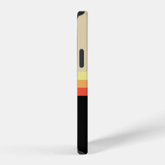 Retro 70s Coloured Palette iPhone Hoesje (Rechterkant)