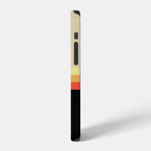 Retro 70s Coloured Palette iPhone Hoesje (Linkerkant)