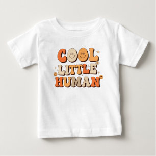 Retro 70s "Cool Little Human" Lachend Gezicht Groo