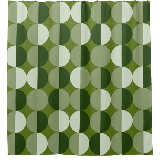 Retro 70's douchegordijn (Voorkant)