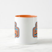 Retro 70s East Lansing Michigan  Koffie Mok (Midden)