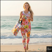 Retro 70s Floral Groovy Daisy Backdrop Tote Bag