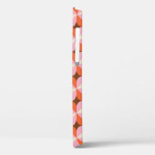 Retro 70s geometrisch naadloos patroon. Case-Mate iPhone case (Achterkant / Links)