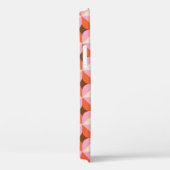 Retro 70s geometrisch naadloos patroon. Case-Mate iPhone case (Achterkant / Rechts)