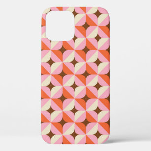 Retro 70s geometrisch naadloos patroon. Case-Mate iPhone case