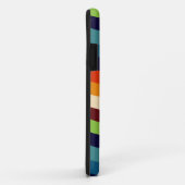 Retro 70s golvende strepen Case-Mate iPhone case (Achterkant/rechts)