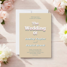  Retro 70s Groovy Stijlvolle Modern Wedding