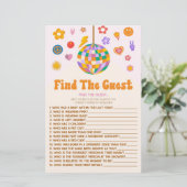 Retro 70's Groovy vindt de game van het gastBaby s Briefpapier (Staand voorkant)