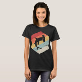 Retro 70s hamerhaai-icoon t-shirt (Voorkant volledig)