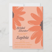 retro 70S hippie VRIJGEZELLENFEEST Kaart (Voorkant)