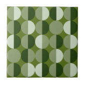 Retro 70's keramische Tegel Tegeltje (Voorkant)