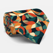 Retro 70s Klassieke Op maat gemaakte stropdas (Opgerold)