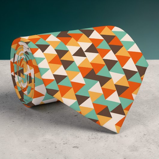 Retro 70s Klassieke Op maat gemaakte stropdas