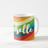 Retro 70s  koffiemok (Voorkant rechts)