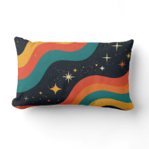 Retro 70s Kosmische Droom Groovy Golvend