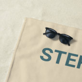 Retro 70s Kromme Strandlaken (In situ)