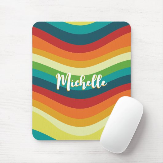 Retro 70s muismat (Met muis)