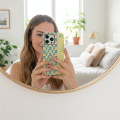 Retro 70s Pastel Groovy Geometrisch Gepersonalisee Case-Mate iPhone Case