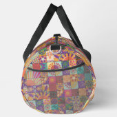 Retro 70s Patchwork Duffle Bag Plunjezak (Rechts)