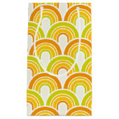 Retro 70s-patroon klein cadeauzakje (Voorkant)