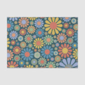 Retro/70s Patroon Tissuepapier (Voorkant)