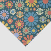 Retro/70s Patroon Tissuepapier (Detail)