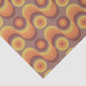 Retro/70s Patroon Tissuepapier (Detail)