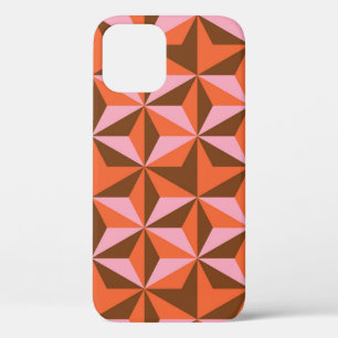 Retro 70's:  patroonachtergrond Case-Mate iPhone case