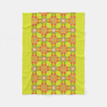Retro / 70s Patroonchic Fleece Blanket