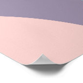 Retro 70s Rainbow Daisy Verjaardag Welkom Teken Poster (Hoek)