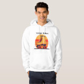 Retro 70s Roller Skate Hoodie (Voorkant volledig)