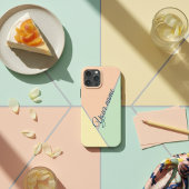 Retro 70S Roze blauwgroen Pastel Kleurenblokpatroo Case-Mate iPhone Case