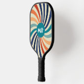 Retro 70s Starburst Monogram Pickleball Paddle (Links)
