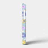 Retro 70s Stijl Bloem Patroon Pastel Kleuren Case-Mate iPhone Case (Achterkant / Links)