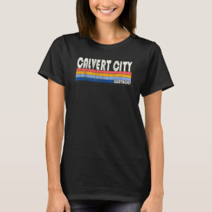 Retro  70s Stijl Calvert City Kentucky T-shirt