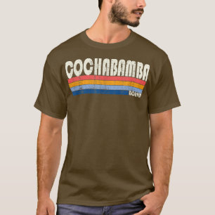Retro  70s Stijl Cochabamba, Bolivia T-shirt