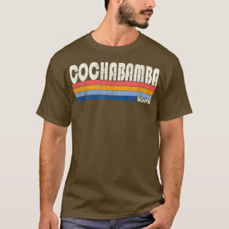 Retro  70s Stijl Cochabamba, Bolivia T-shirt