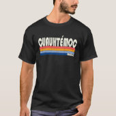 Retro 70s Stijl Cuauhtémoc, Mexico T-shirt (Voorkant)