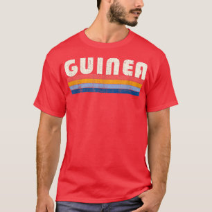 Retro 70s Stijl Guinee T-Shirt 80s