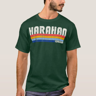 Retro  70s Stijl Harahan Louisiana T-shirt