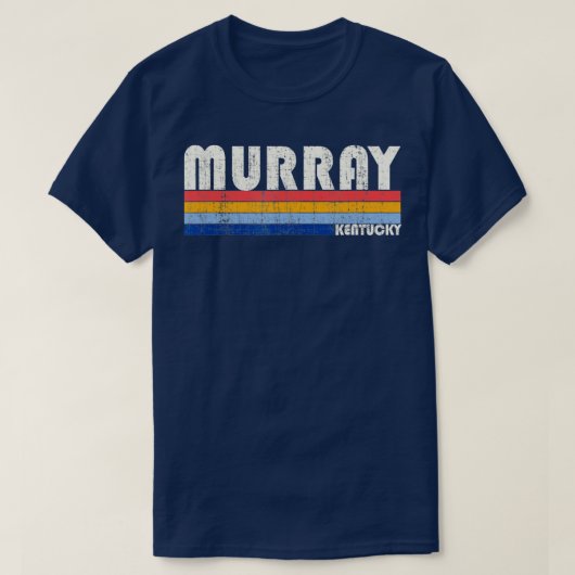 Retro  70s Stijl Murray Kentucky T-shirt (Design voorkant)