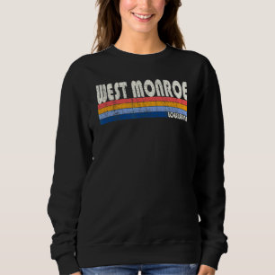 Retro 70s Stijl West Monroe Louisiana Trui