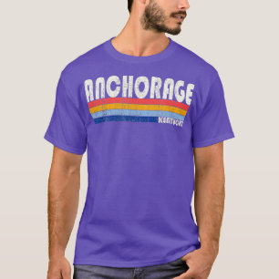 Retro  70s Stijlankerpunt 80s Kentucky  T-shirt