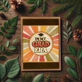 Retro 70s Stijlvol Grappig In Mijn Afstudeerder Er Kaart