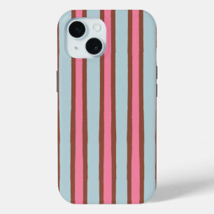 Retro 70s Streep Stroeve Hoesje voor Telefoon