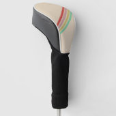 Retro 70's Stripe Golfheadcover (Schuin)