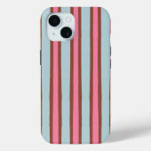 Retro 70s Stripe Tough Phone Case (Achterkant)